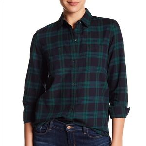 Classic Ex-Boyfriend Shirt in Dark Plaid